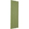 Ekena Millwork True Fit PVC Single Panel Herringbone Modern Style Fixed Mount Shutters, Moss Green, 15W x 32H, PR TFP001HB15X032MG - alternate 4